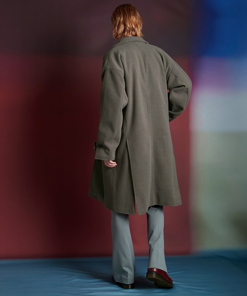 「ENDER PRODUCTS」 チェスターコート M キャメル メンズ_画像3