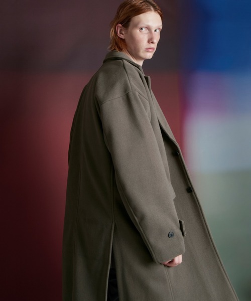 「ENDER PRODUCTS」 チェスターコート M キャメル メンズ_画像5