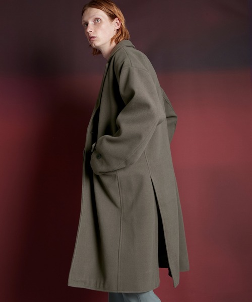 「ENDER PRODUCTS」 チェスターコート M キャメル メンズ_画像6