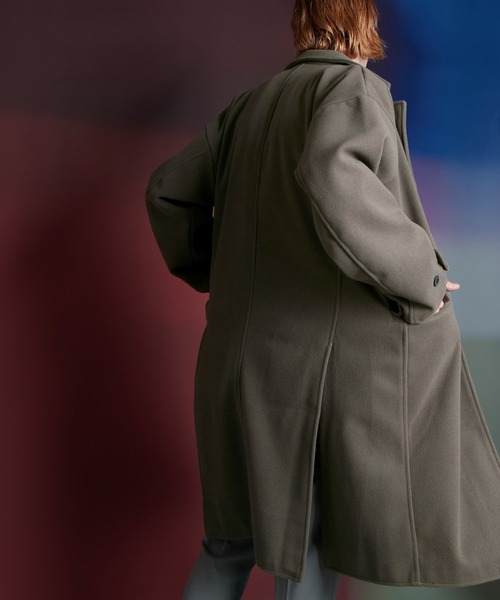 「ENDER PRODUCTS」 チェスターコート M キャメル メンズ_画像7