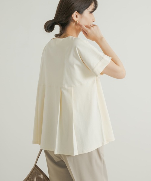 「URBAN RESEARCH DOORS」 半袖カットソー MEDIUM グリーン レディース