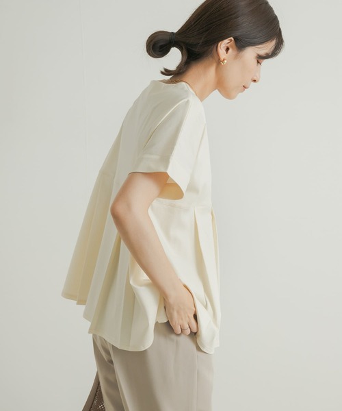 「URBAN RESEARCH DOORS」 半袖カットソー MEDIUM グリーン レディース