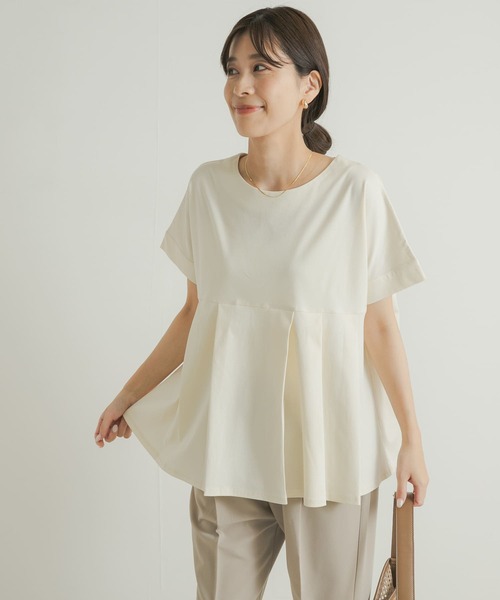 「URBAN RESEARCH DOORS」 半袖カットソー MEDIUM グリーン レディース