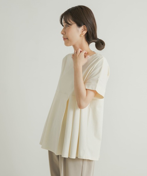 「URBAN RESEARCH DOORS」 半袖カットソー MEDIUM グリーン レディース