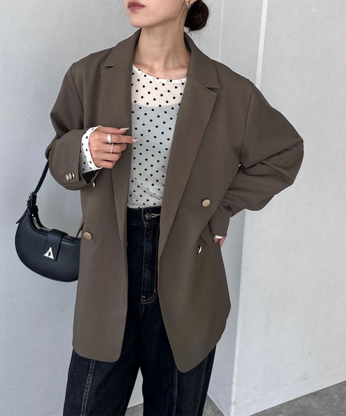 NOGLE ジャケット テーラードジャケット 「NOGLE/ノグル」金ボタン