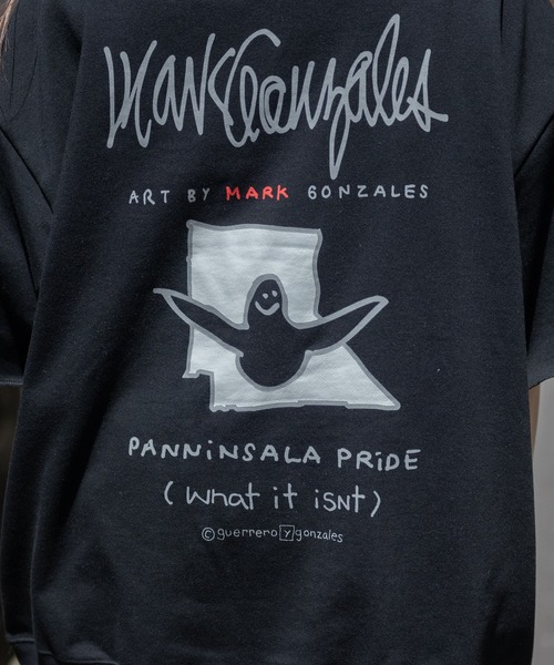 「Mark Gonzales」 半袖Tシャツ MEDIUM イエロー メンズ