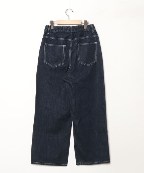 [antiqua] [patterntorso] Denim брюки M non woshu женский 