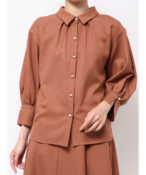 TONAL（トーナル） ブラウス シャツ 「TONAL×貴島明日香コラボ」マルチ