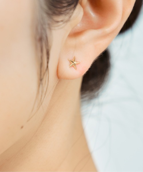 Jewel closet by L&Co. ピアス K10 スター/星 モチーフ ピアス