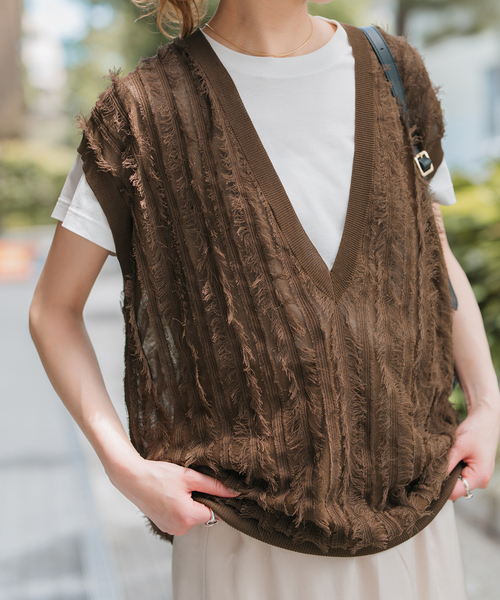 Spick＆Span（スピック アンド スパン） ベスト ジレ 「一部店舗+WEB