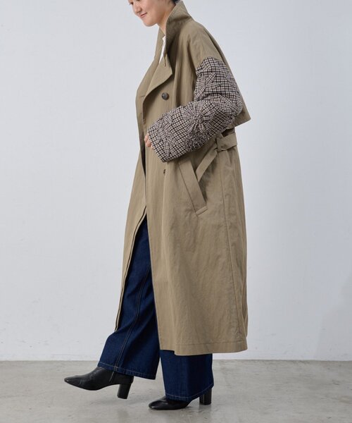 BEARDSLEY（ビアズリー） コート アウター 「15 quinze」袖立体刺繍