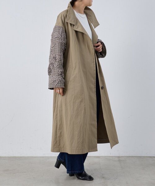 BEARDSLEY（ビアズリー） コート アウター 「15 quinze」袖立体刺繍