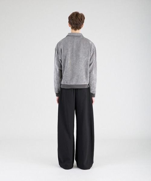 Regen Glanz tシャツ skipper velor long sleeve T-shirt/スキッパー