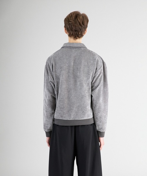 Regen Glanz tシャツ skipper velor long sleeve T-shirt/スキッパー