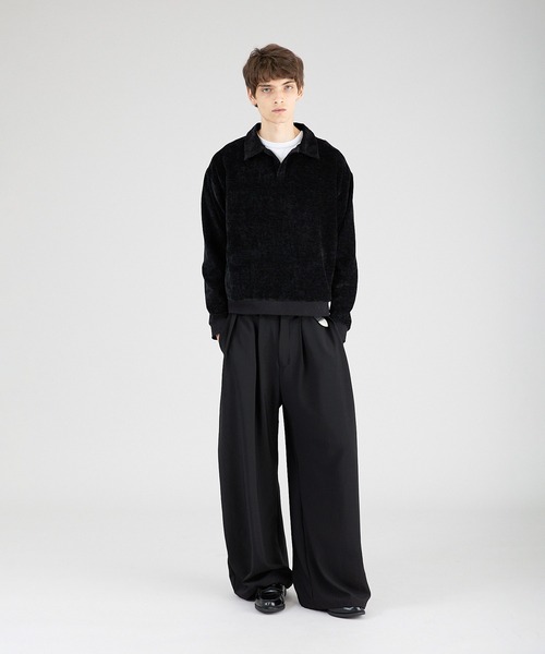 marka SKIPPER TEE L/S スキッパーロングTシャツ　カットソー Regen Glanz tシャツ skipper velor long sleeve T-shirt/スキッパー
