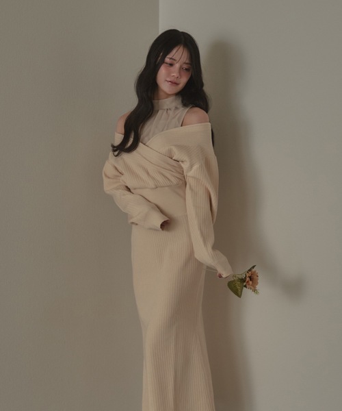 M DOLLY ワンピース knit grazia long dress / ニットグラツィアロング