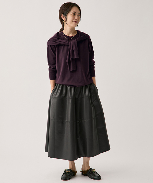 VERMEIL par iena（ヴェルメイユパーイエナ） ニット セーター GLOW