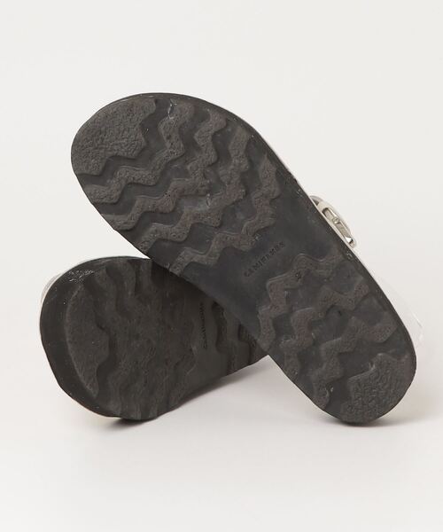 「CAMINANDO」 フラットサンダル 7 ホワイト レディース_画像3