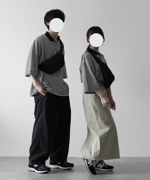 「RUUBON」 半袖ポロシャツ S ホワイト メンズ_画像5