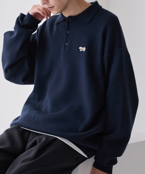 PENNEYS（ペニーズ） セーター ニット 別注 THE FOX ロゴ ワンポイント