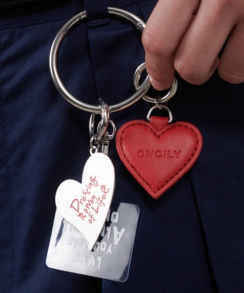 ONCILY（オンシェリー） キーホルダー FREE ブラック メンズ