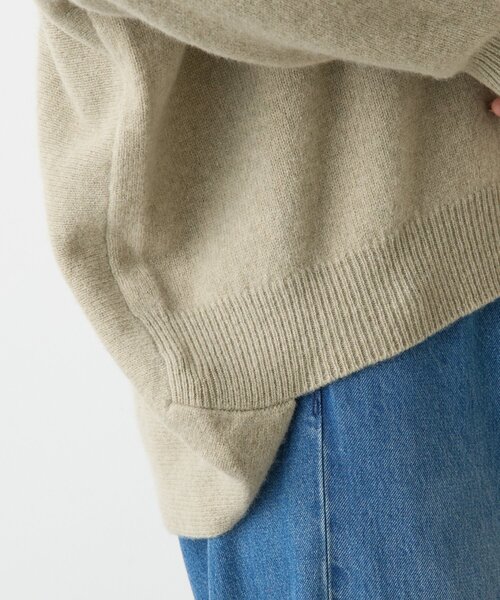 BEARDSLEY（ビアズリー） ニット セーター ヤク混ワイドニットプル