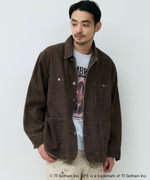 Johnbull（ジョンブル） カバーオール ウォッシュドツイルカバーオール