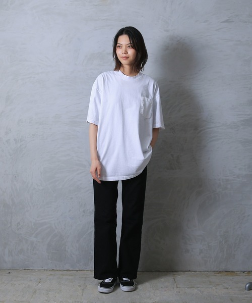「WAIPER.inc」 「LOS ANGELES APPAREL」半袖Tシャツ S ホワイト メンズ_画像4