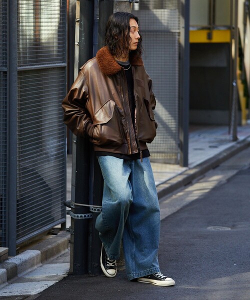 FREAK'S STORE（フリークスストア） ブルゾン MEDIUM ブラウン メンズ