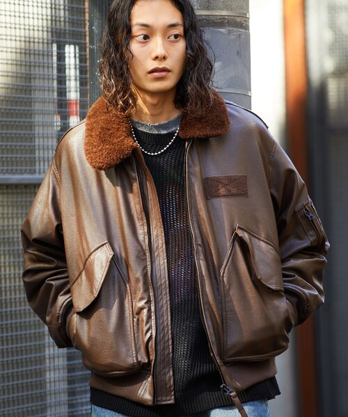 FREAK'S STORE（フリークスストア） ブルゾン MEDIUM ブラウン メンズ