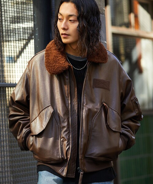 FREAK'S STORE（フリークスストア） ブルゾン MEDIUM ブラウン メンズ