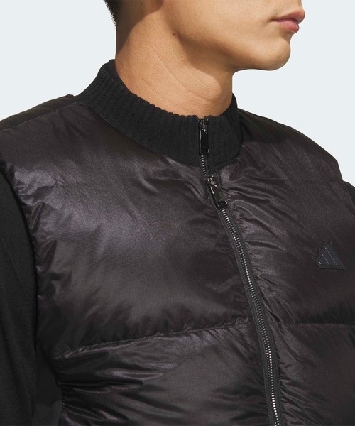adidas（アディダス） ダウンベスト ベスト PERTEX QUANTUM フルジップ