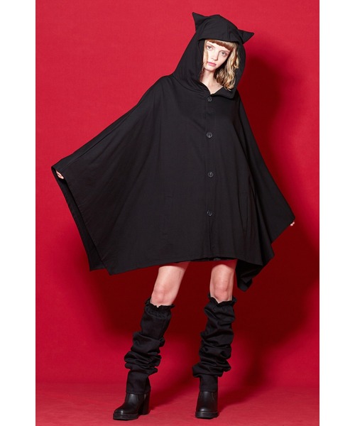 ankoROCK ポンチョ ONE SIZE ブラック メンズ : ZOZOTOWN Yahoo!店