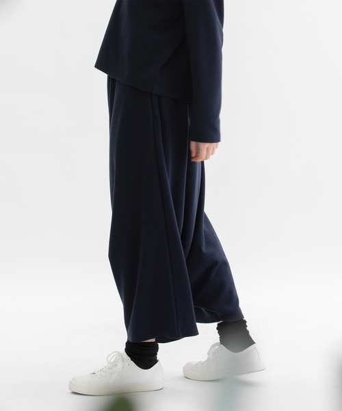 nop de nod（ノップドゥノッド） パンツ アクリルウールポンチサルエル
