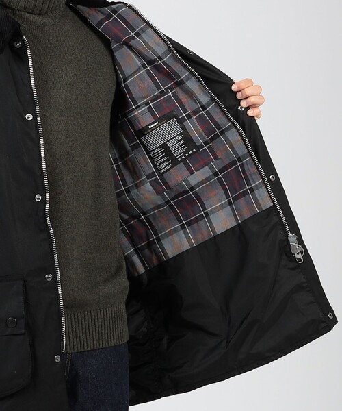 ブルゾン アウター Barbour SOLWAY オーバーサイズ ワックスジャケット メンズの画像
