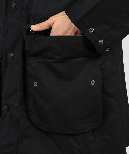ブルゾン アウター Barbour SOLWAY オーバーサイズ ワックスジャケット メンズの画像