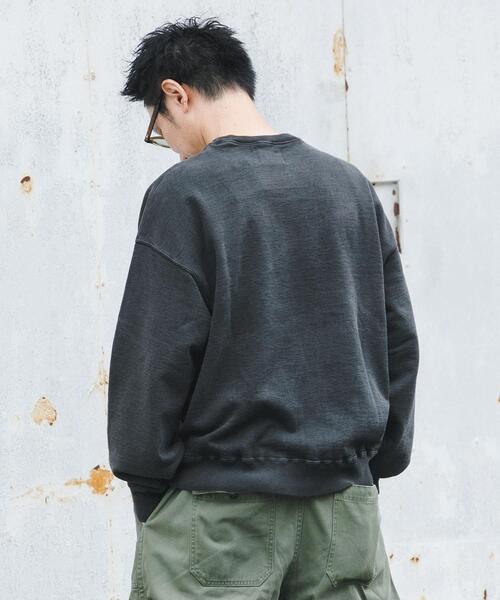 【新品未使用❗️】AP STUDIO  AMBIANT スウェット トレーナー スウェット 「Alfred Alex」ヴィンテージ加工ピグメント