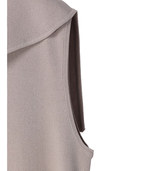 「DURAS」 ノースリーブニット FREE ブラック レディース_画像5