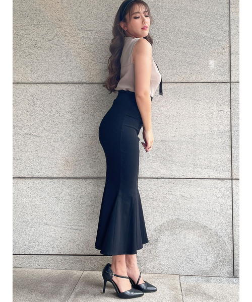 「DURAS」 ノースリーブニット FREE ブラック レディース_画像9