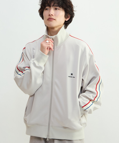 CONVERSE TOKYO ジャージ SIDE LINE LOOSE TRACK JACKET(UNISEX