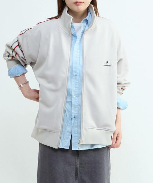 コンバーストウキョウ　トラックジャケット CONVERSE TOKYO ジャージ SIDE LINE LOOSE TRACK JACKET(UNISEX