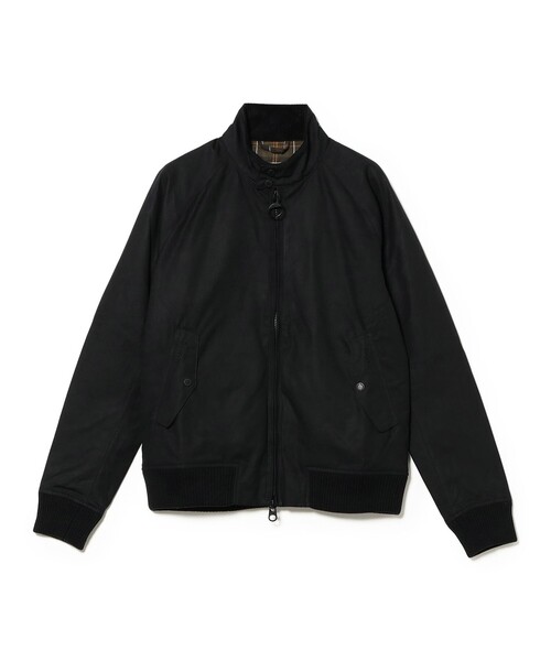ブルゾン アウター Barbour × BARACUTA / PORTON オイルドコットン ブルゾン メンズの画像