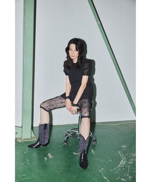 「G.V.G.V.」 半袖Tシャツ ONE SIZE ホワイト レディース_画像5