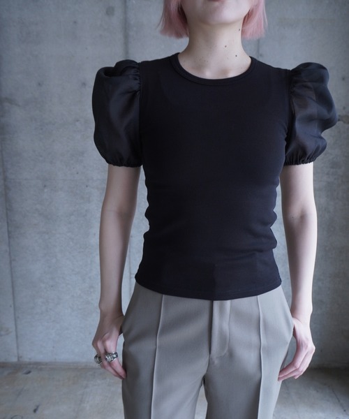「G.V.G.V.」 半袖Tシャツ ONE SIZE ホワイト レディース_画像9