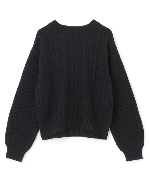 ニット セーター 「GOODPRICE」ケーブルニットプルオーバー キッズ 子供服 女の子 | LOVETOXIC | 14