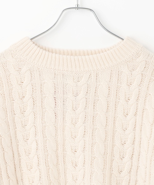 ニット セーター 「GOODPRICE」ケーブルニットプルオーバー キッズ 子供服 女の子 | LOVETOXIC | 16