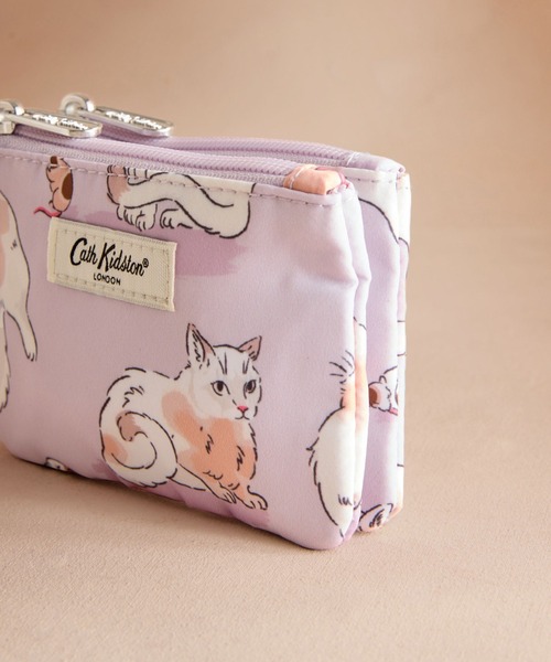 Cath Kidston（キャス・キッドソン） ポーチ ダブル ジップドパース