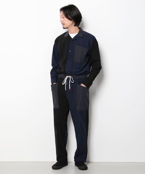 「gym master」 オールインワン MEDIUM ベージュ系その他 メンズ_画像3