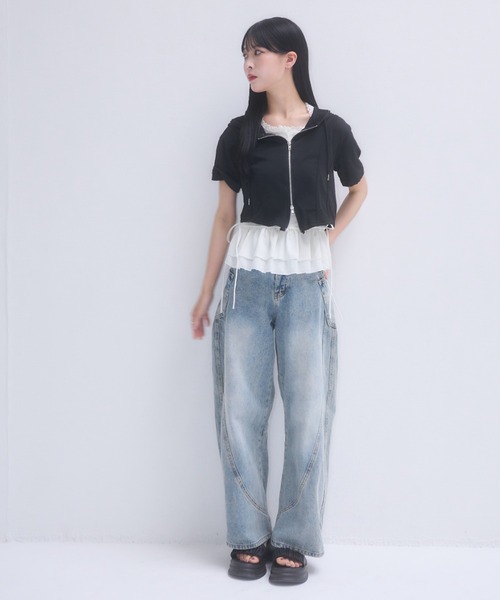 「mellowneon」 ヒールサンダル SMALL アイボリー レディース_画像8
