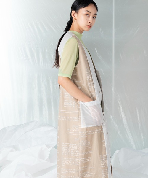 「mintdesigns」 ベスト 2 ブラック レディース_画像3